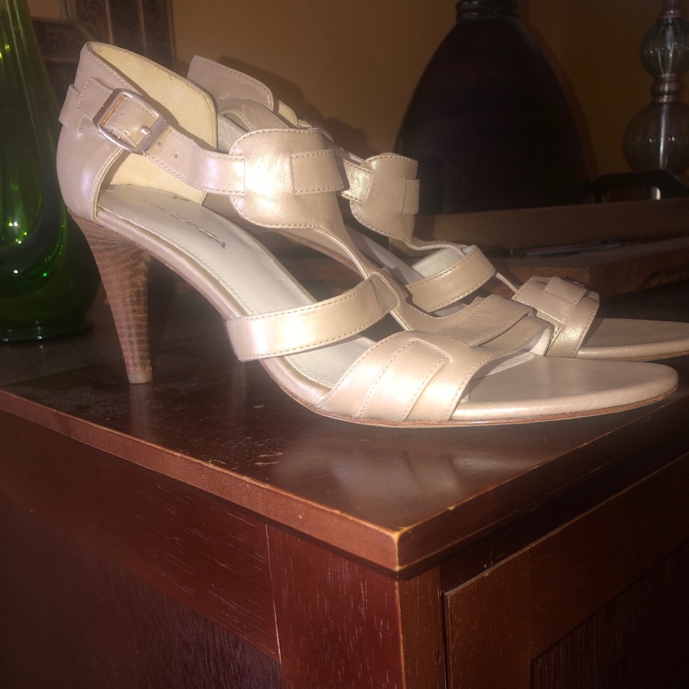 Champagne Via Spiga Sandals